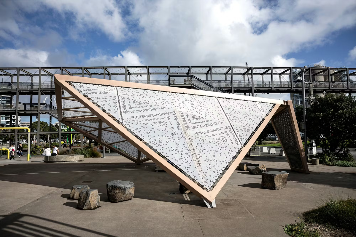 Silo Park - Te Nukuao, 2020, by Tessa Harris Silo Park - Te Nukuao, 2020, by Tessa Harris