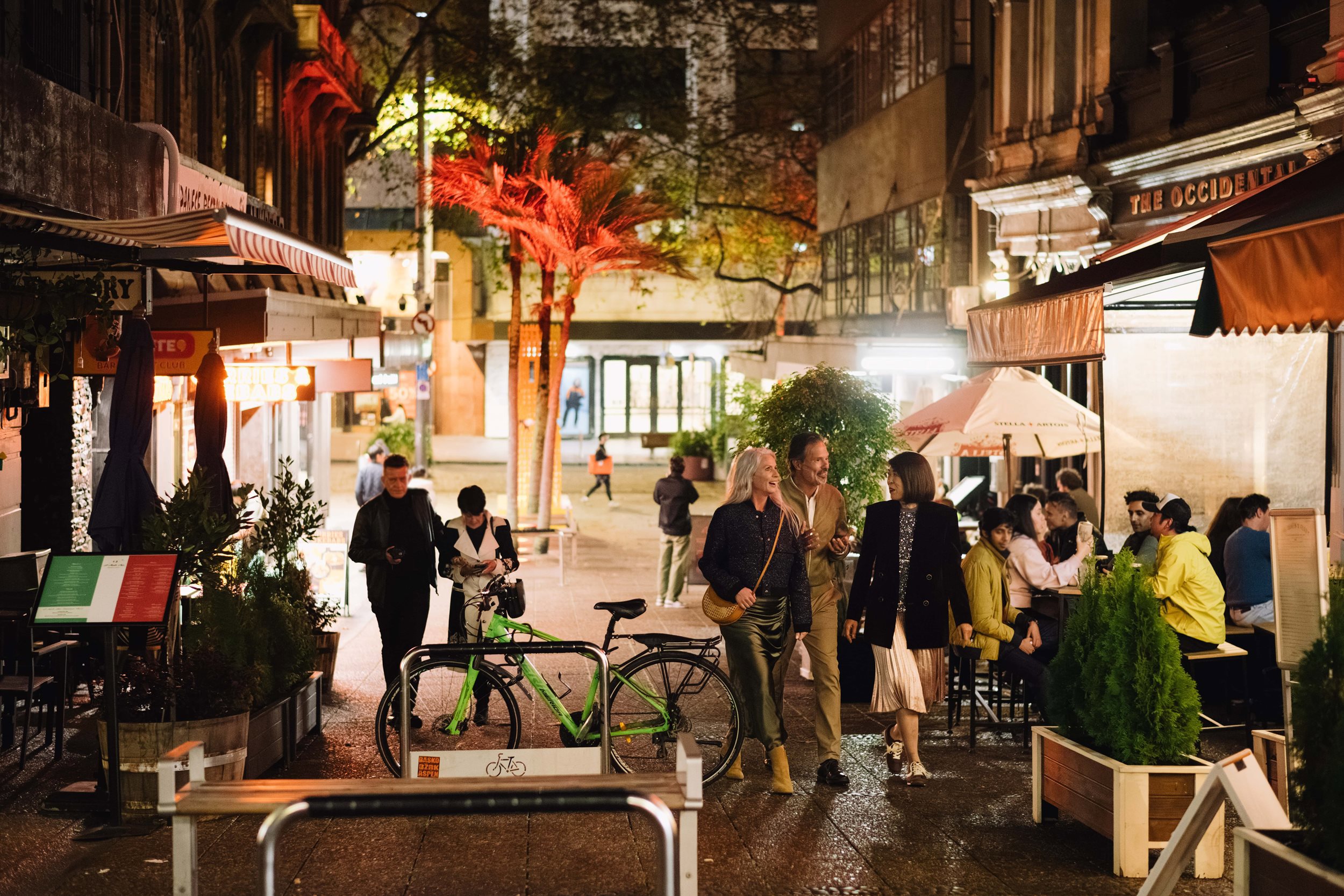 Trio explore the deliciously enchanting Vulcan Lane