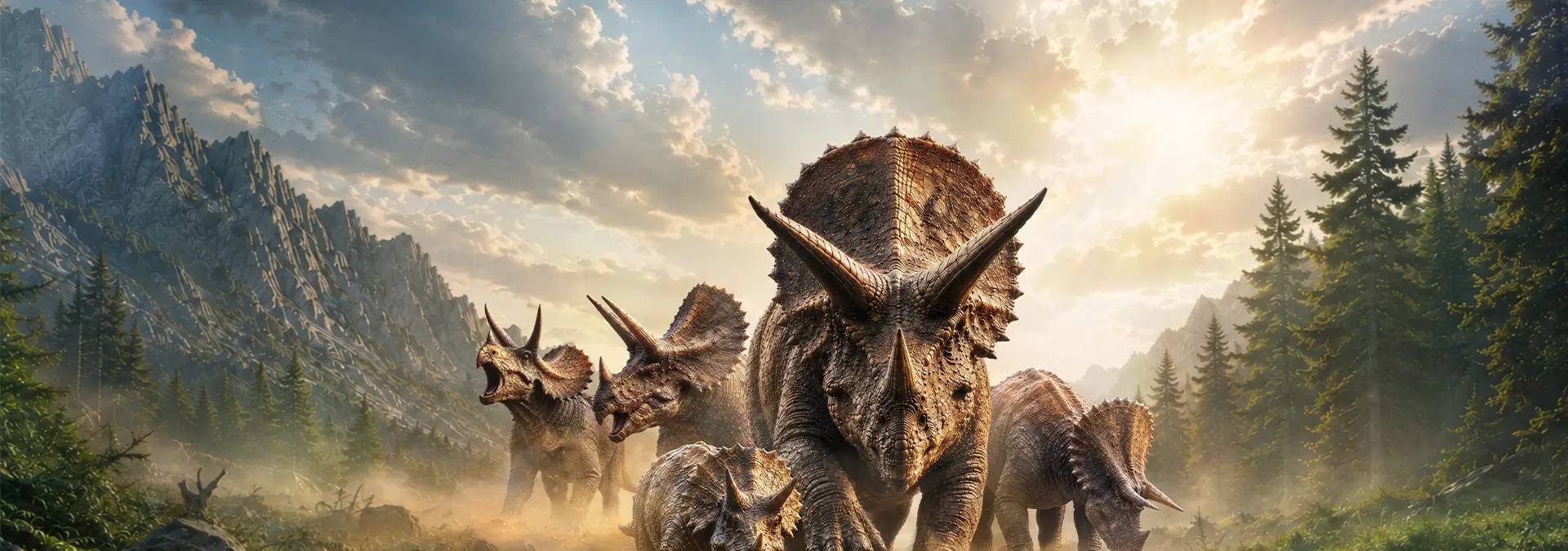 March of the Triceratops