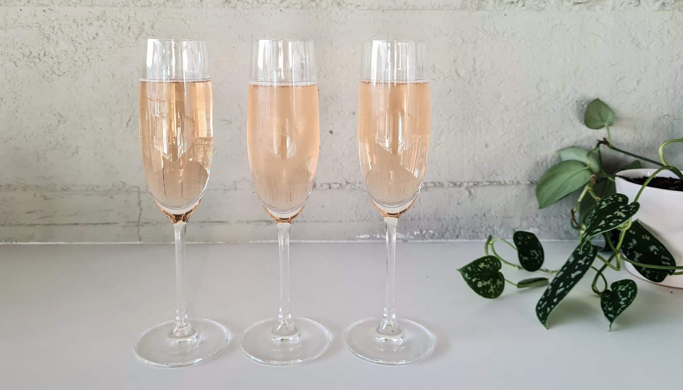 Image of champagne flutes at Koels in Auckland Viaduct