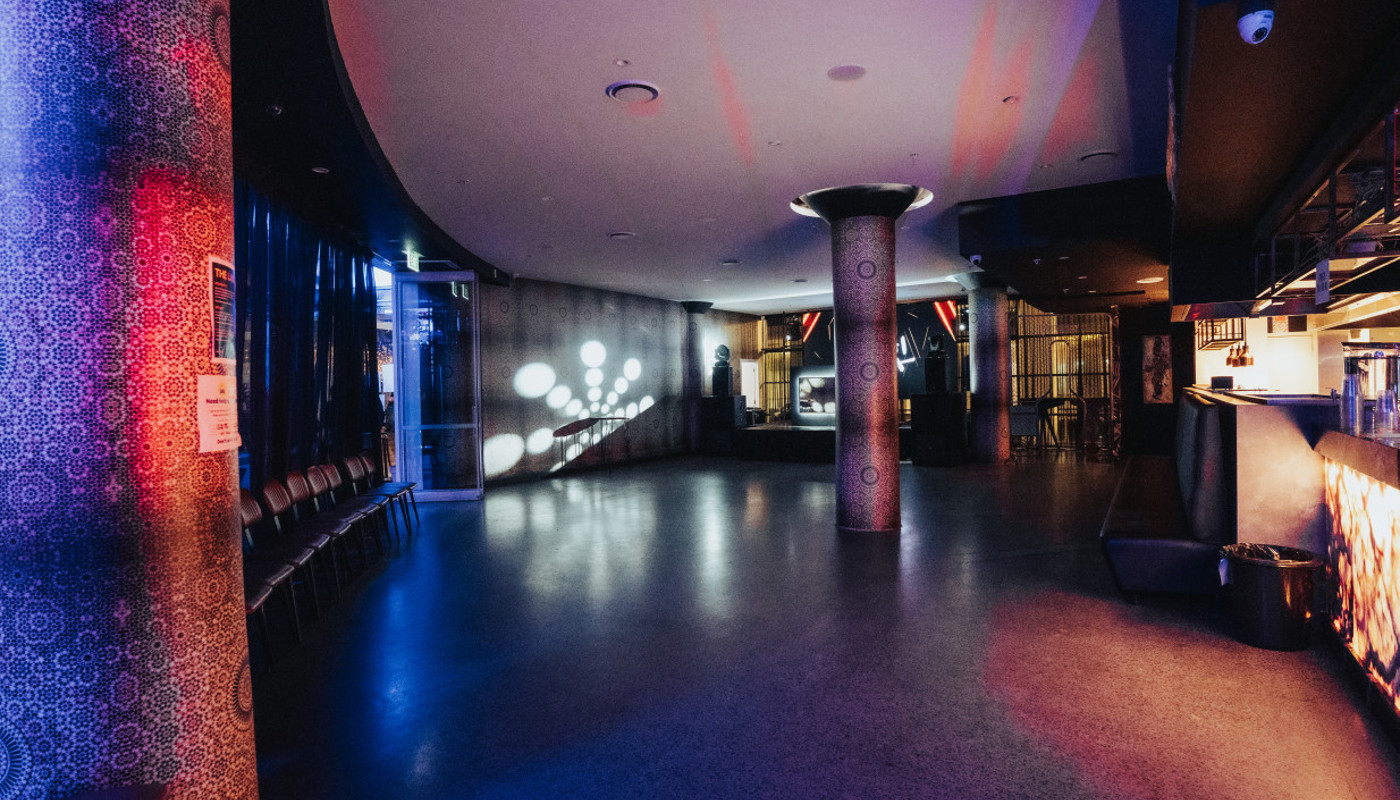 Image showing the interior of the Wharfside Function Center