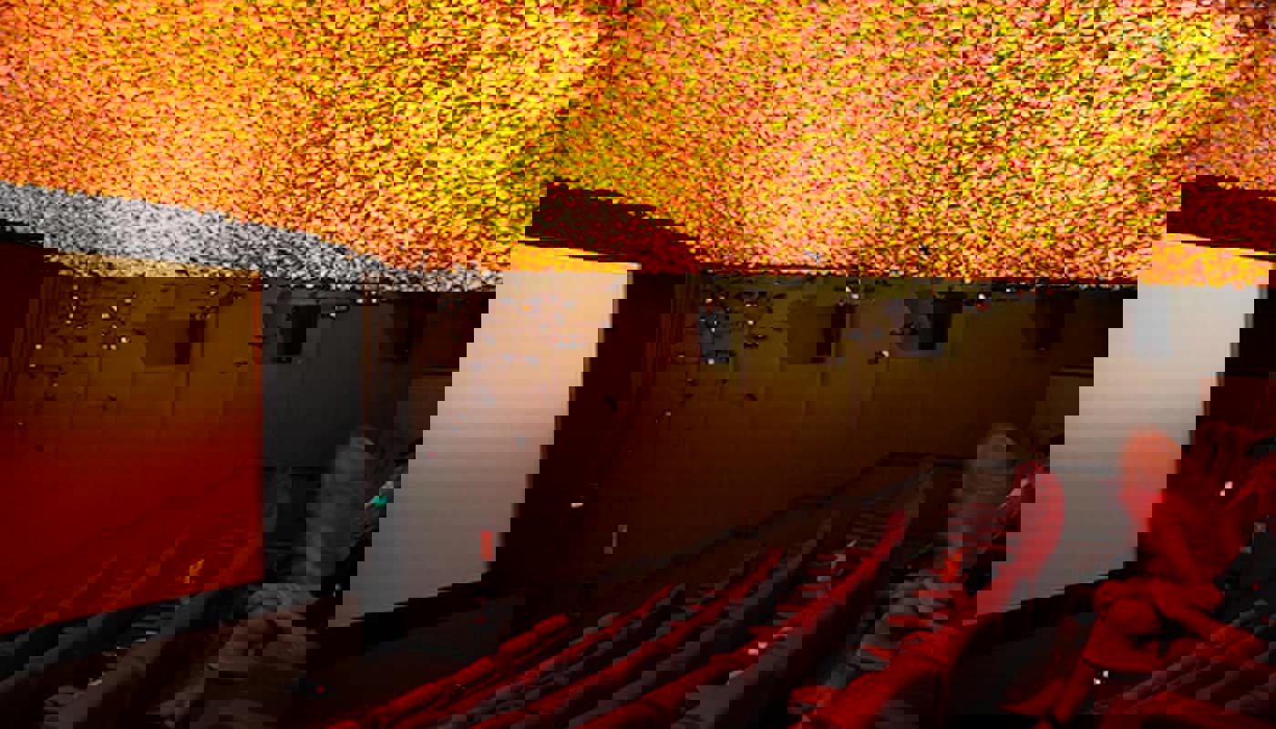 Image showing the interior of the Matakana Cinema in north Auckland
