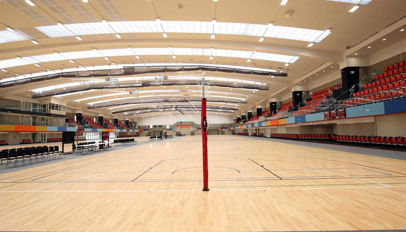 Pulman Arena interior front on shot