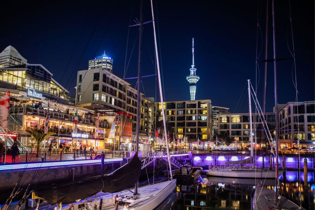 Auckland Viaduct bars and restaurants