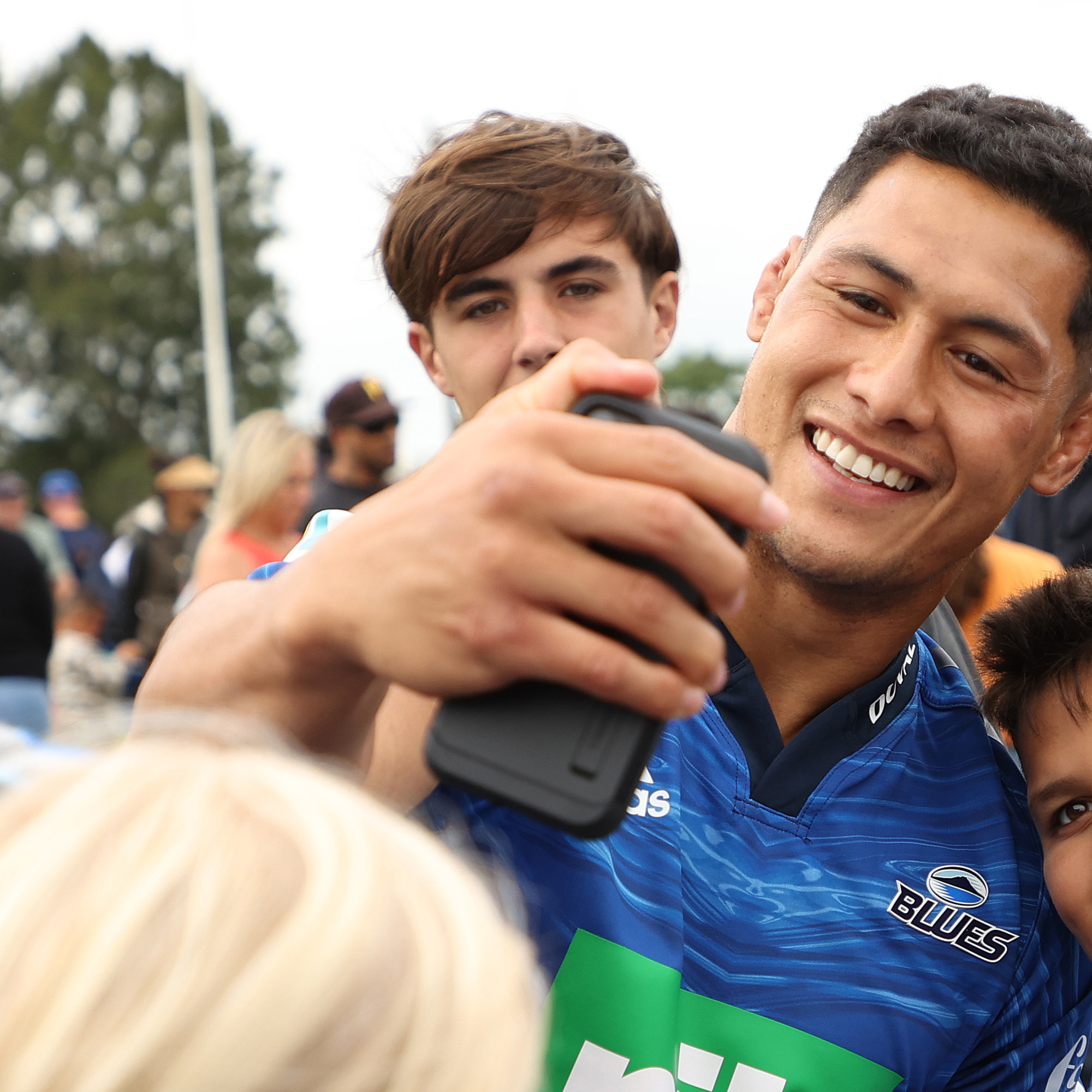 Rucking around Auckland with the Blues Rugby Team