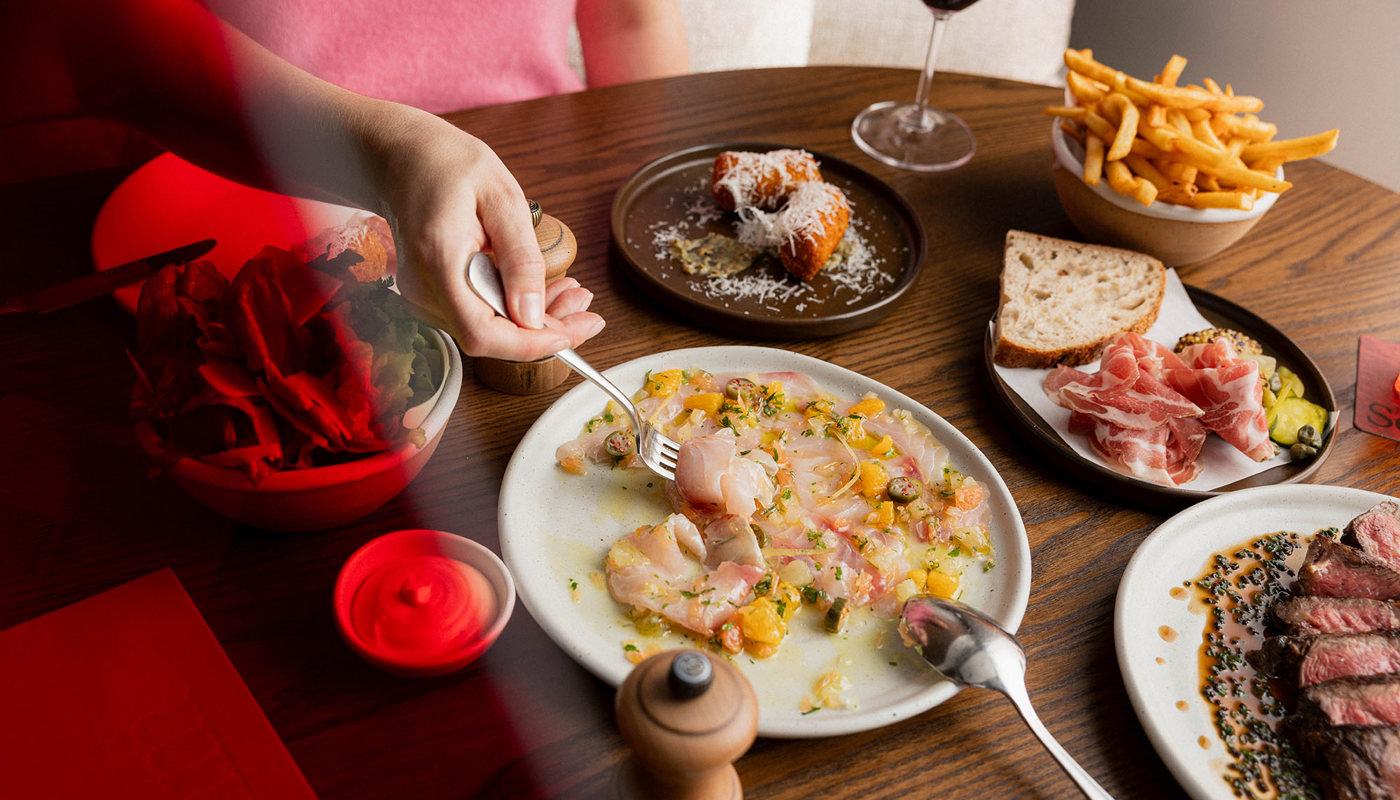 Food and drinks at Somm
