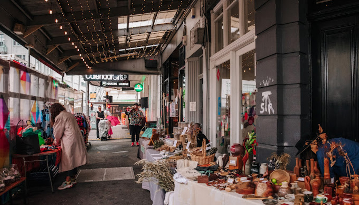 Shopping on K' Road