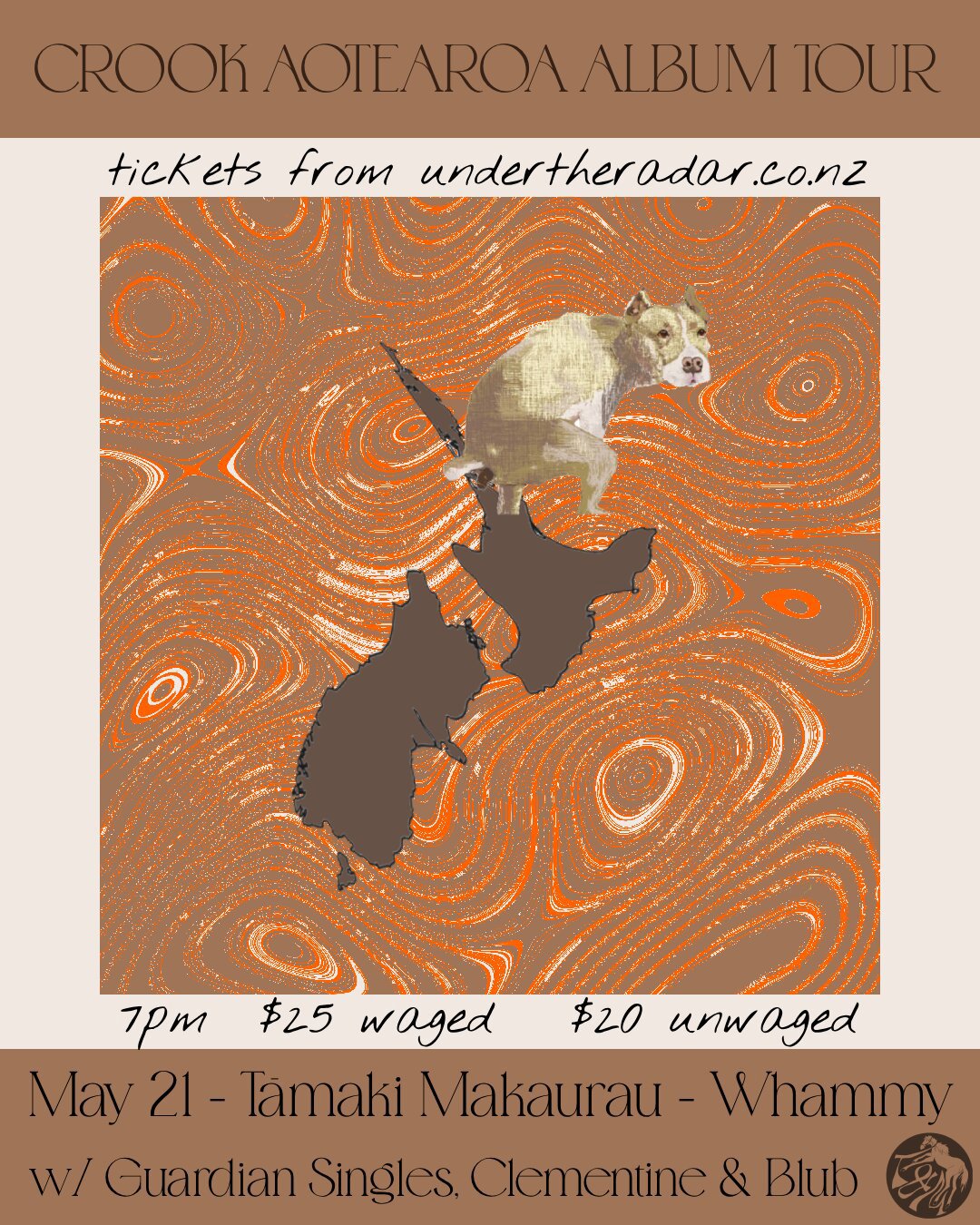 Crook - Aotearoa Album Tour