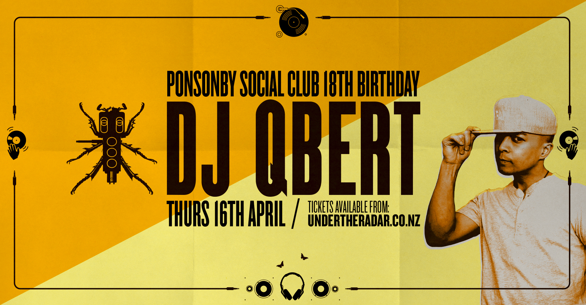 Dj Qbert (USA) - Ponsonby Social Club's 18th Birthday
