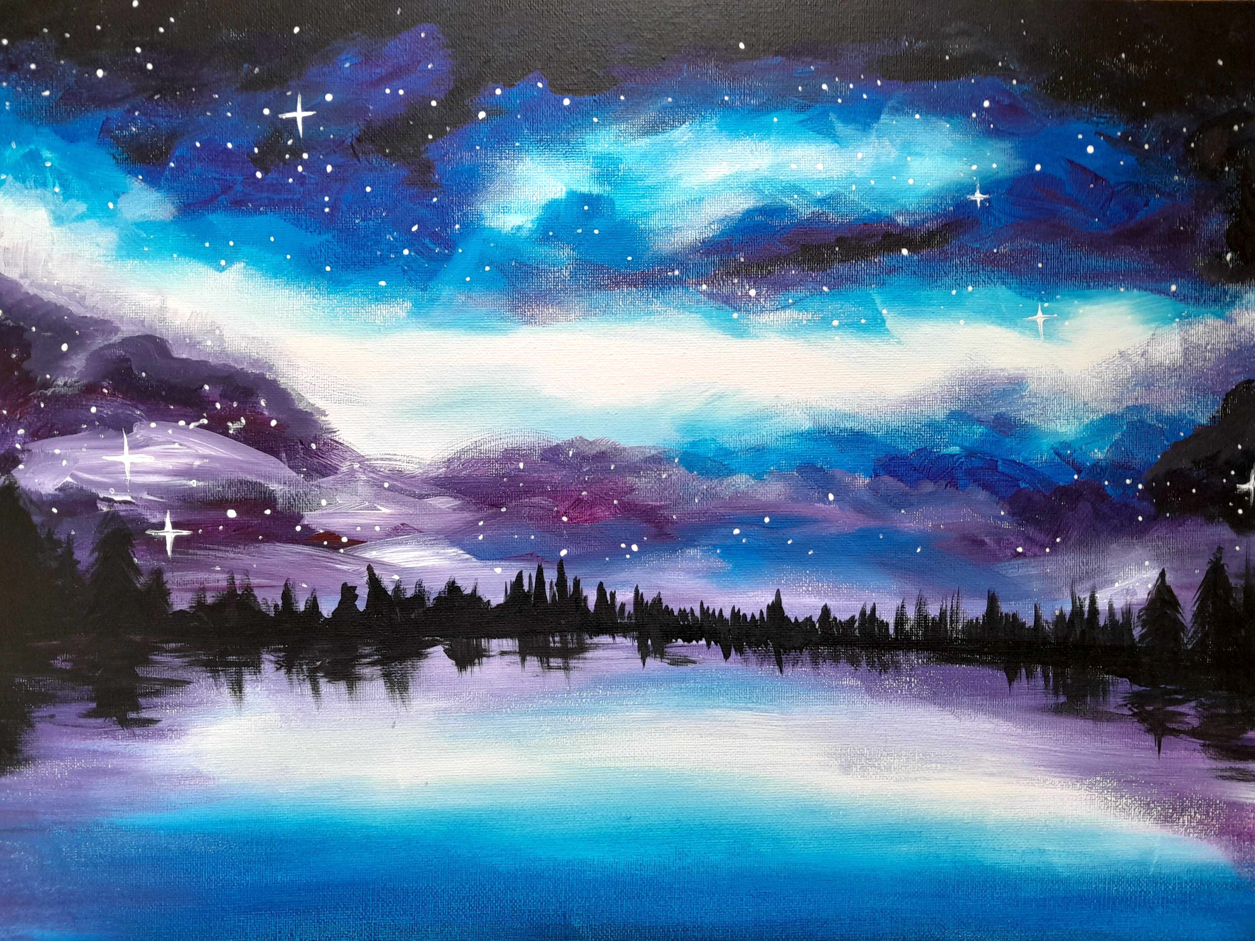 Paint and Wine Night - Lost in Space