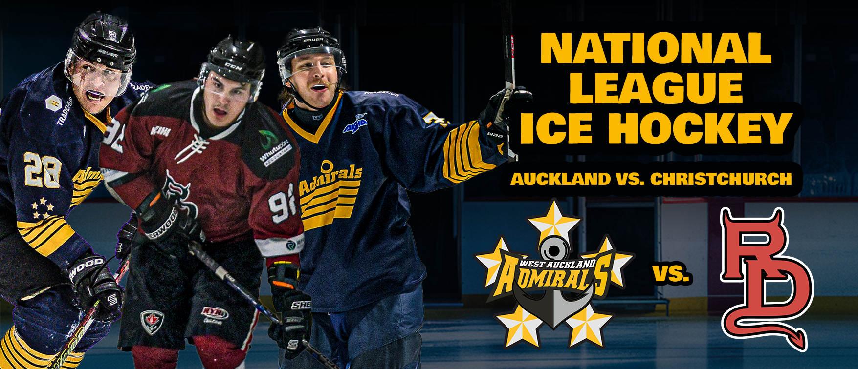 Pure NZ Admirals vs. Canterbury Red Devils