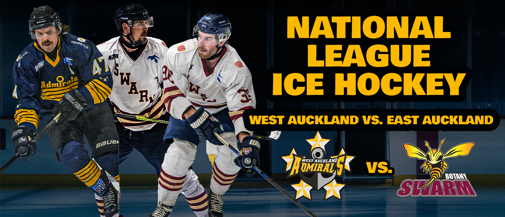 Pure NZ Admirals vs. Botany Swarm