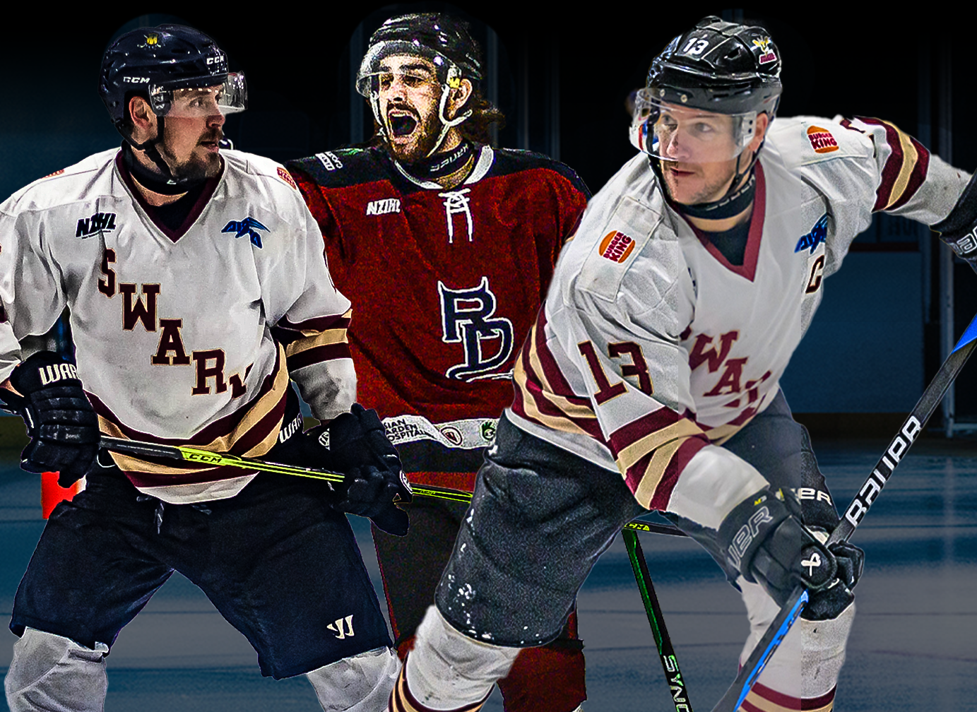 Botany Swarm vs Canterbury Red Devils | Ice Hockey in Auckland