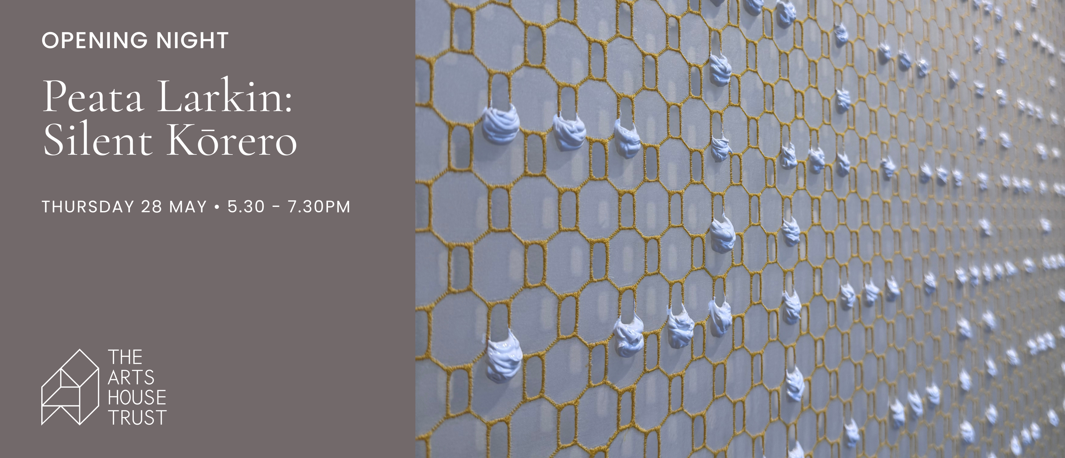 Exhibition Opening | Peata Larkin: Silent Kōrero