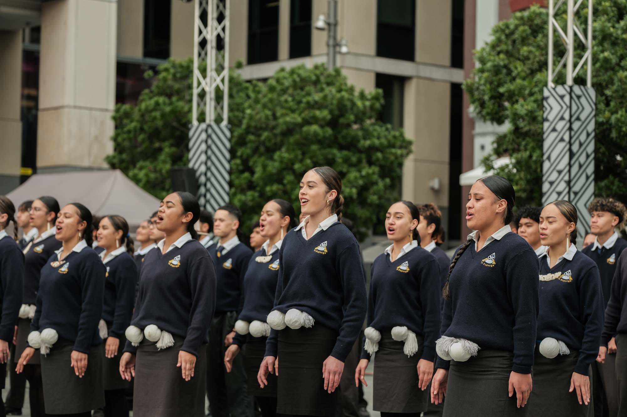 Kapa Haka by Te Kapunga, Te Haikura a Kiwa
