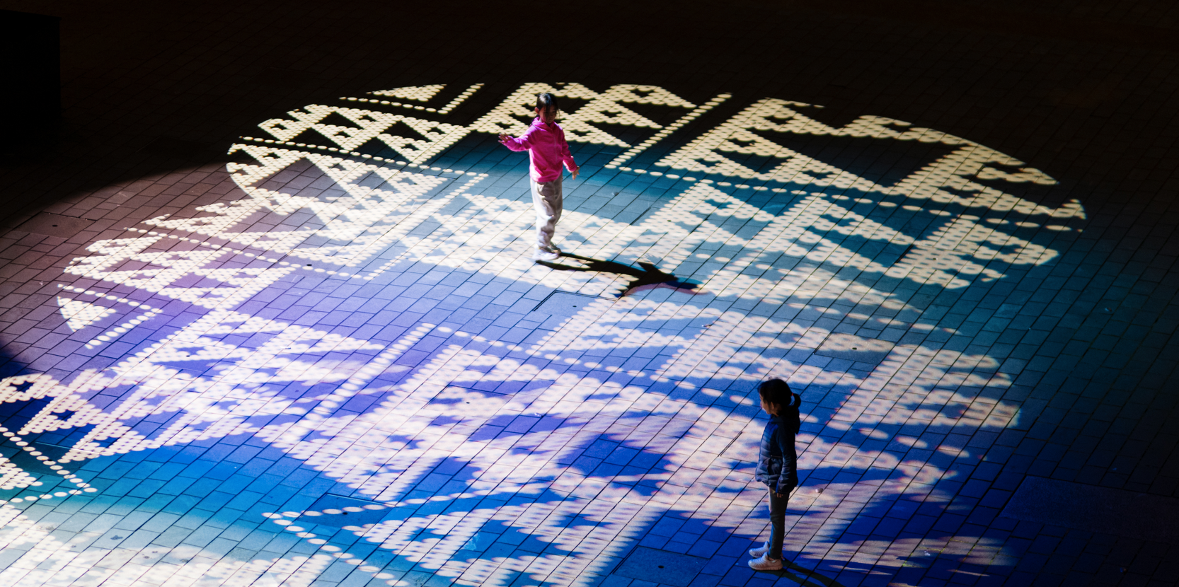 Mangōpare light installation at Britomart