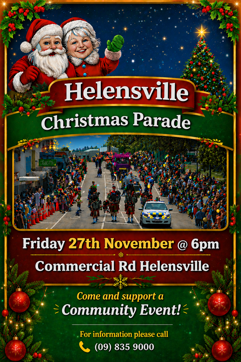 Helensville Christmas Parade