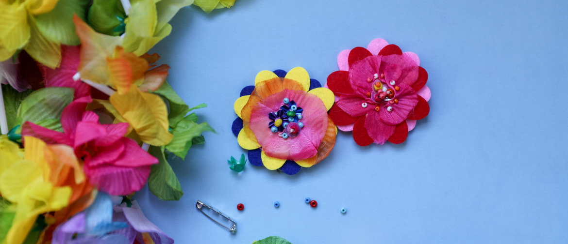 Island Flower Pins