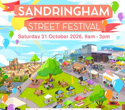 Sandringham Street Festival 2026 Graphic