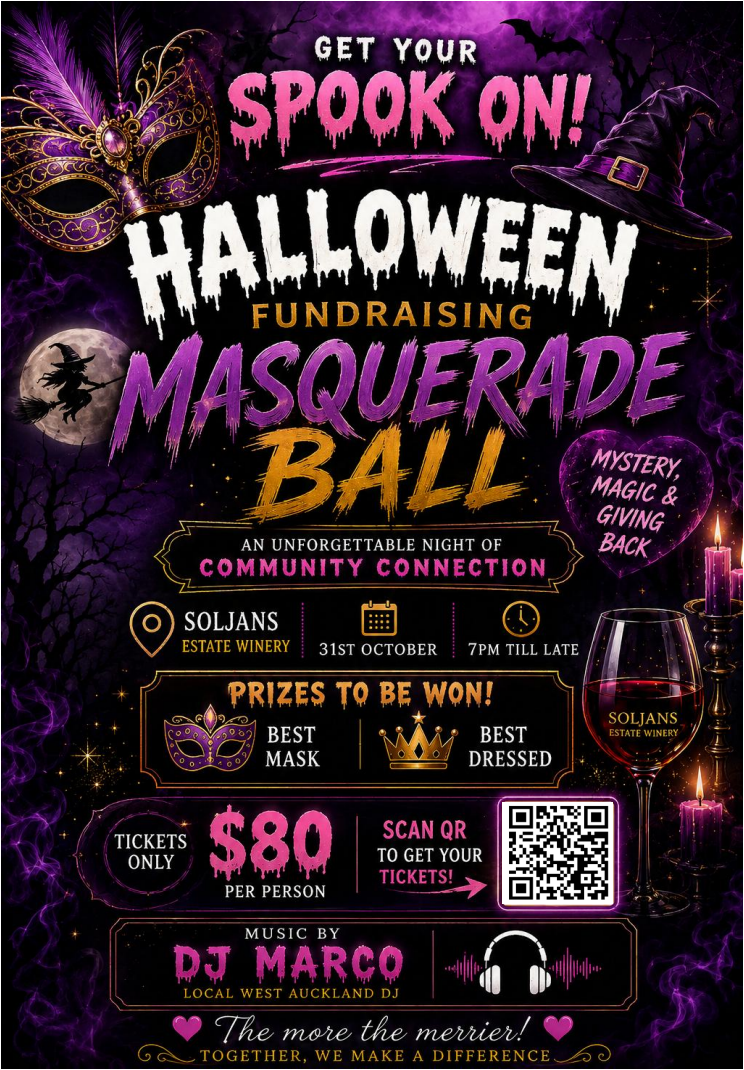 Fundraising Halloween Masquerade Ball