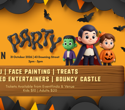 Kids Halloween Party Graphic