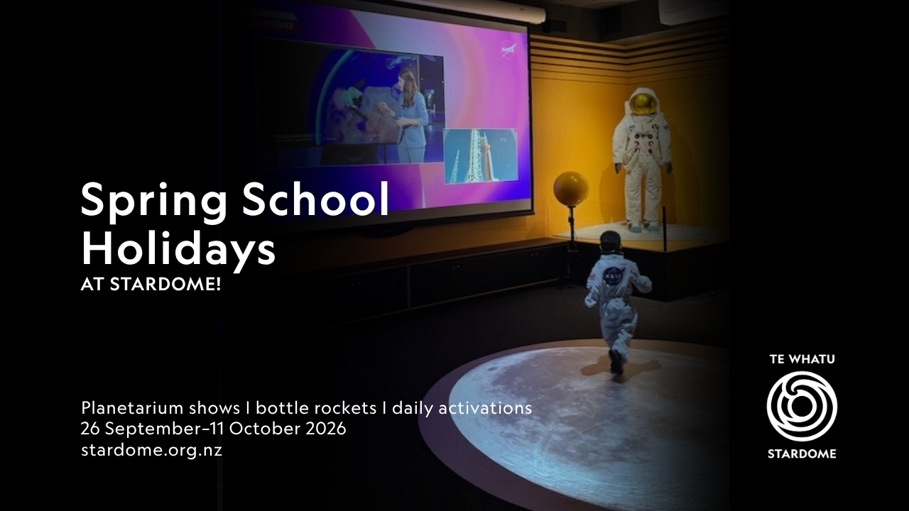 School Holidays at Te Whatu Stardome
