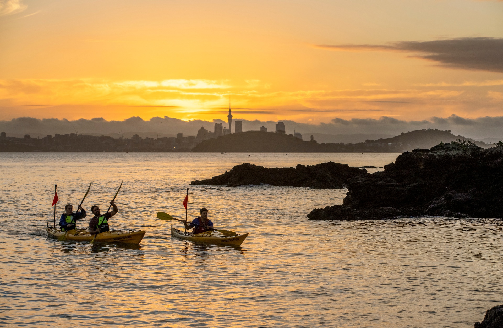 Valentines Kayak Tour to Rangitoto Island