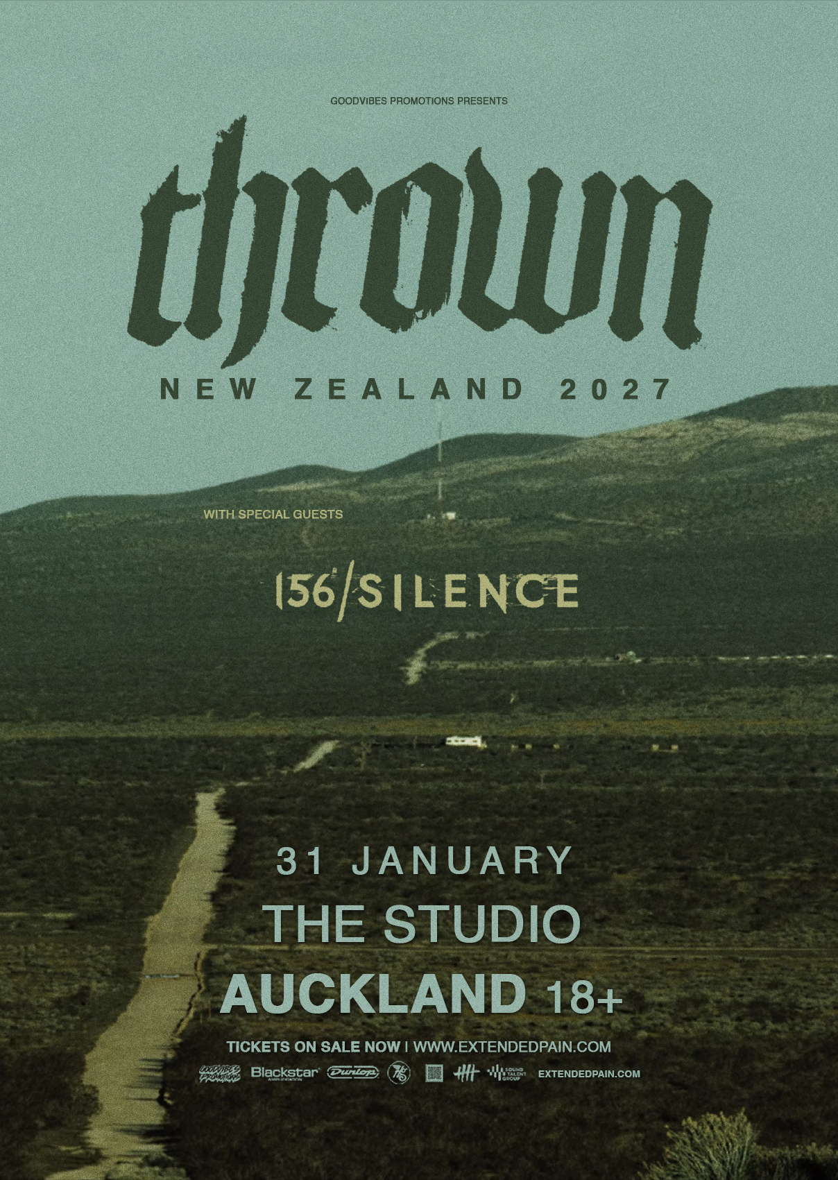 Thrown New Zealand Tour With 156/silence
