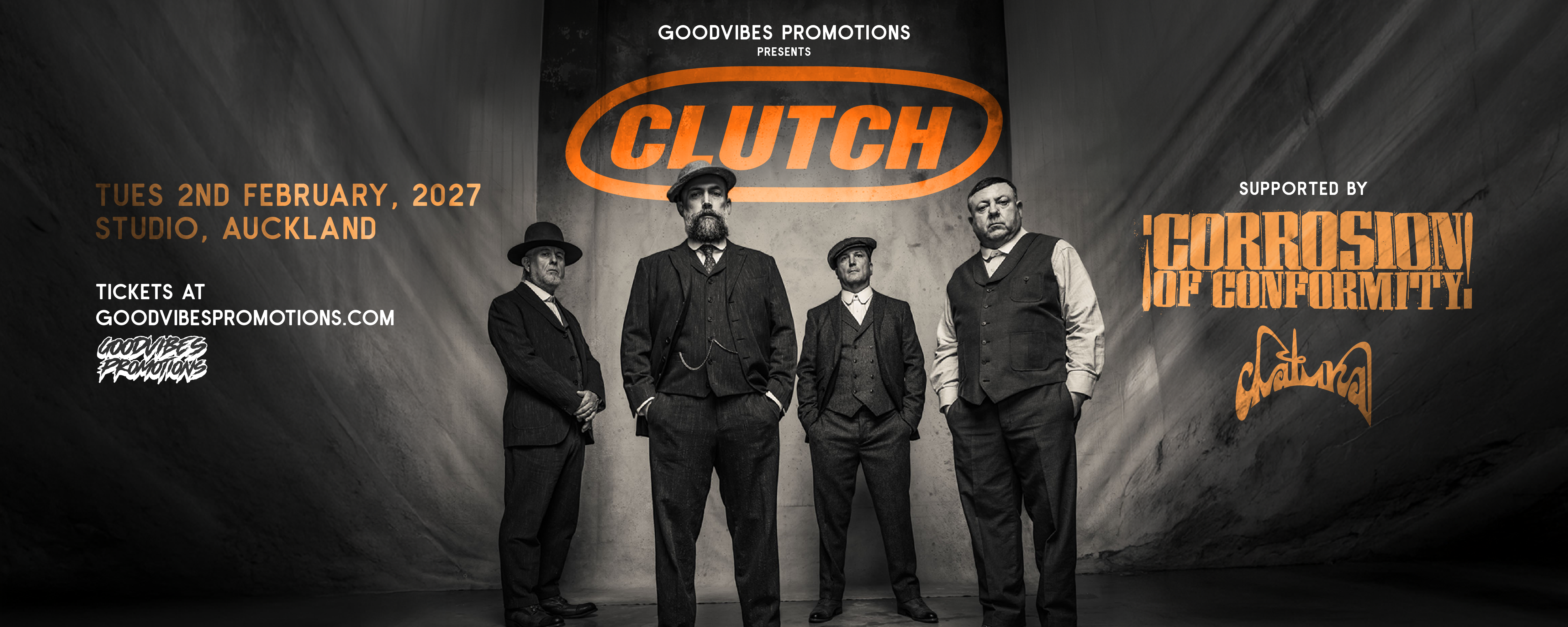 CLUTCH + CORROSION OF CONFORMITY + DATURA
