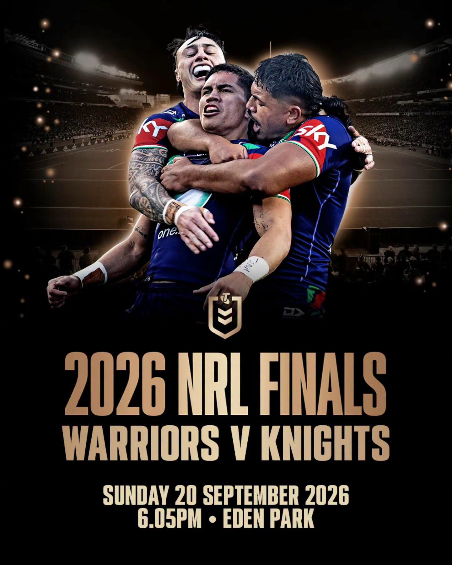 2026 NRL Telstra Premiership Semi Final - Warriors v Knights