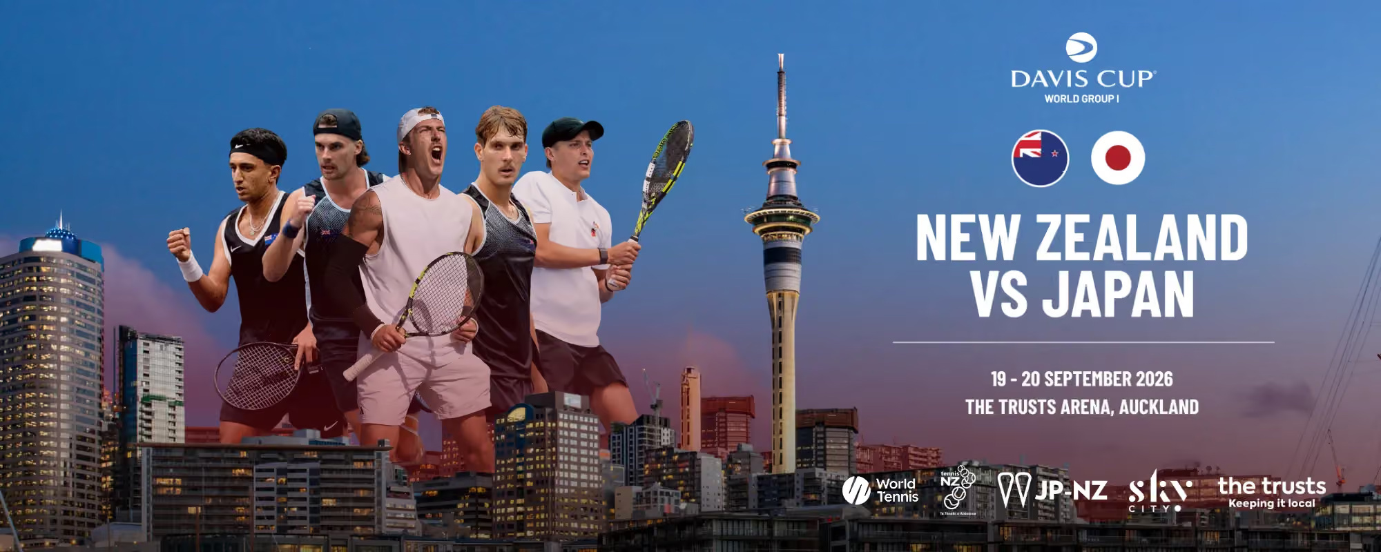 Davis Cup NZ vs Japan