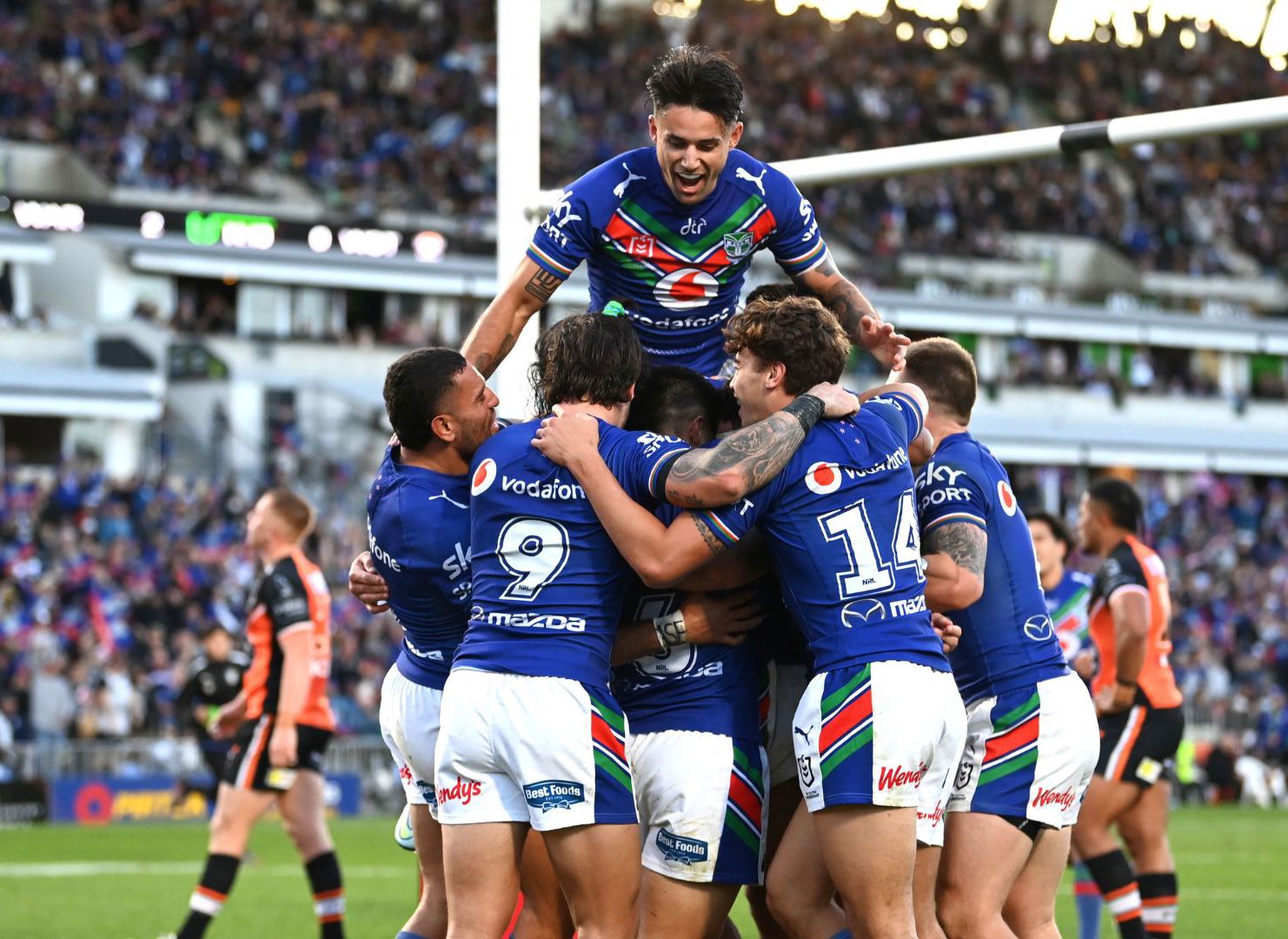 NRL Round 20 Warriors v Sharks