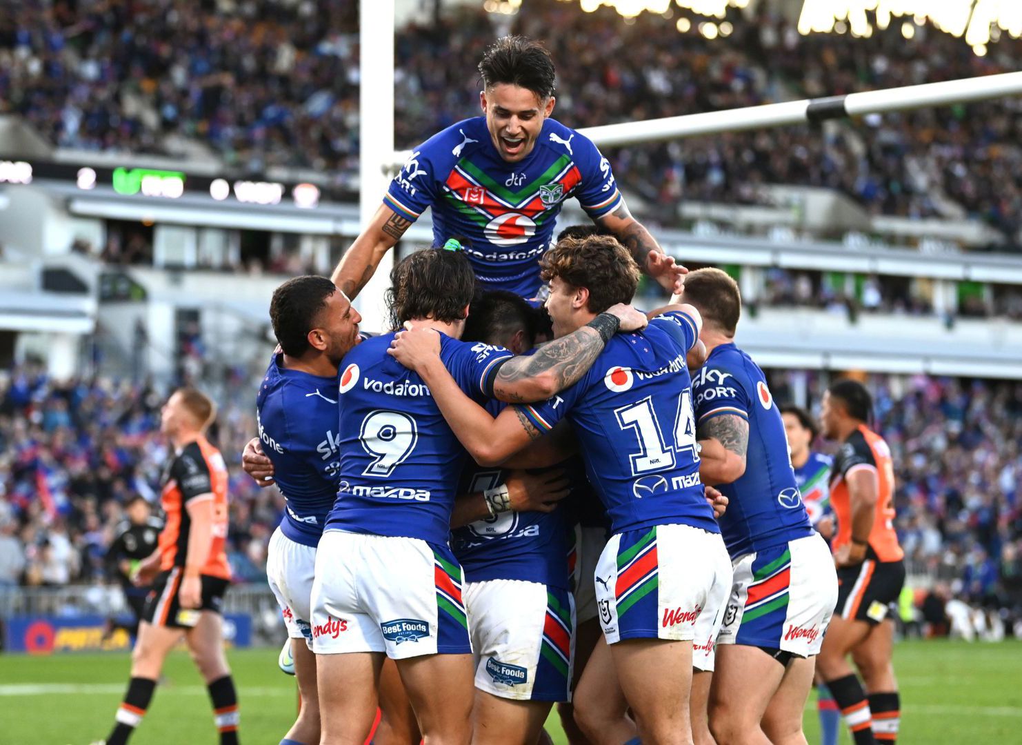 NRL Round 14 Warriors v Dolphins