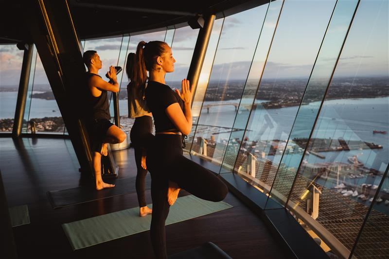 Sky Tower Yoga – Matariki Sunrise Yoga
