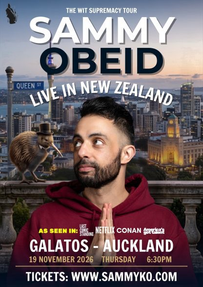 Sammy Obeid - Live in NZ