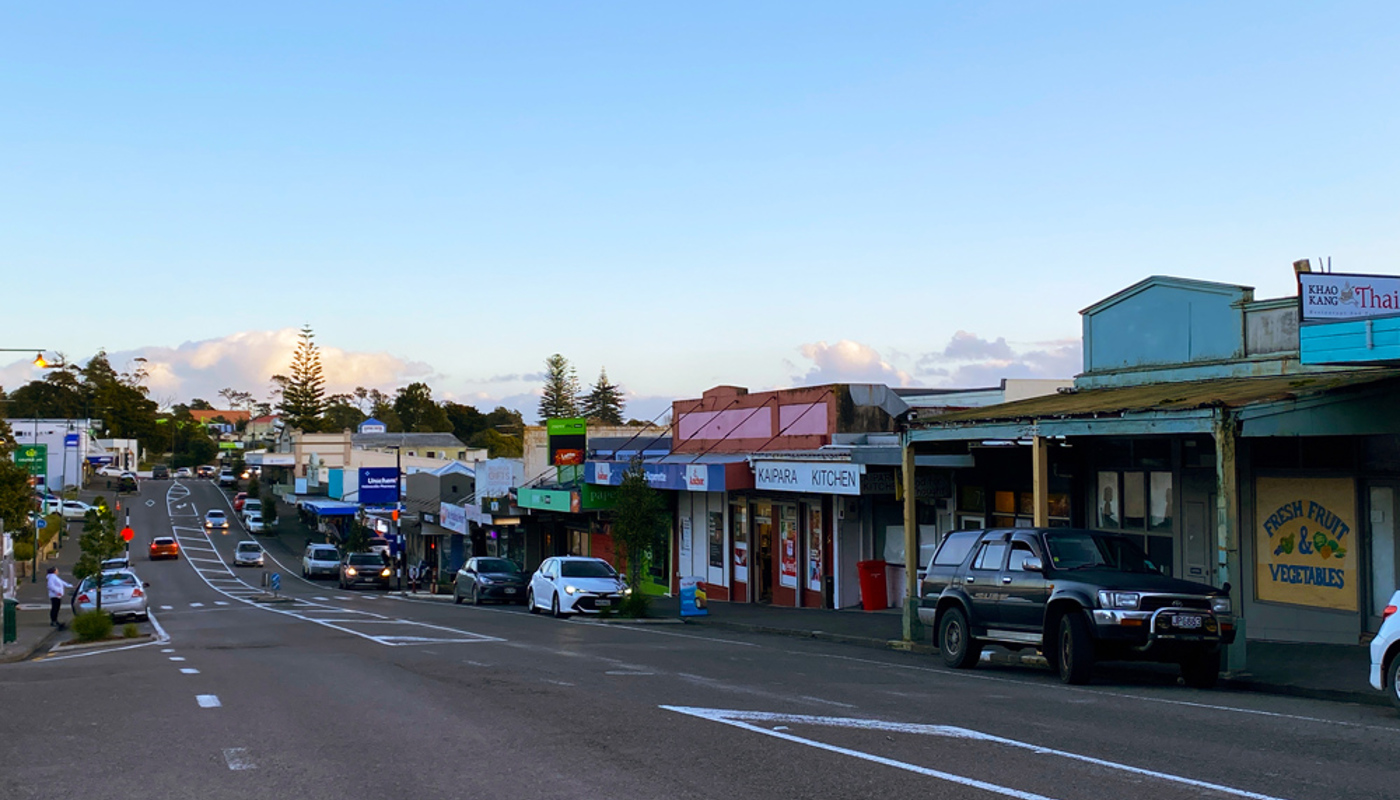 Helensville village