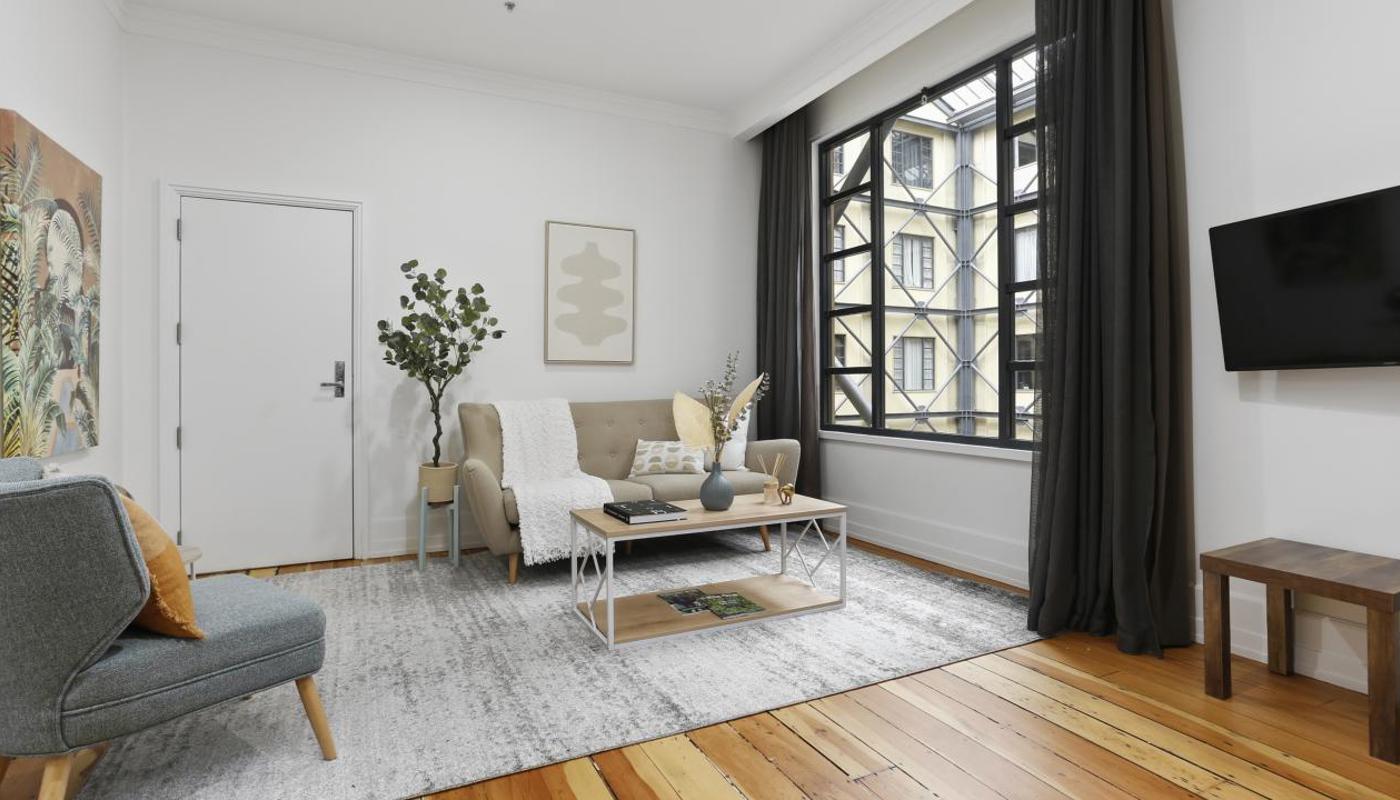 Living room area