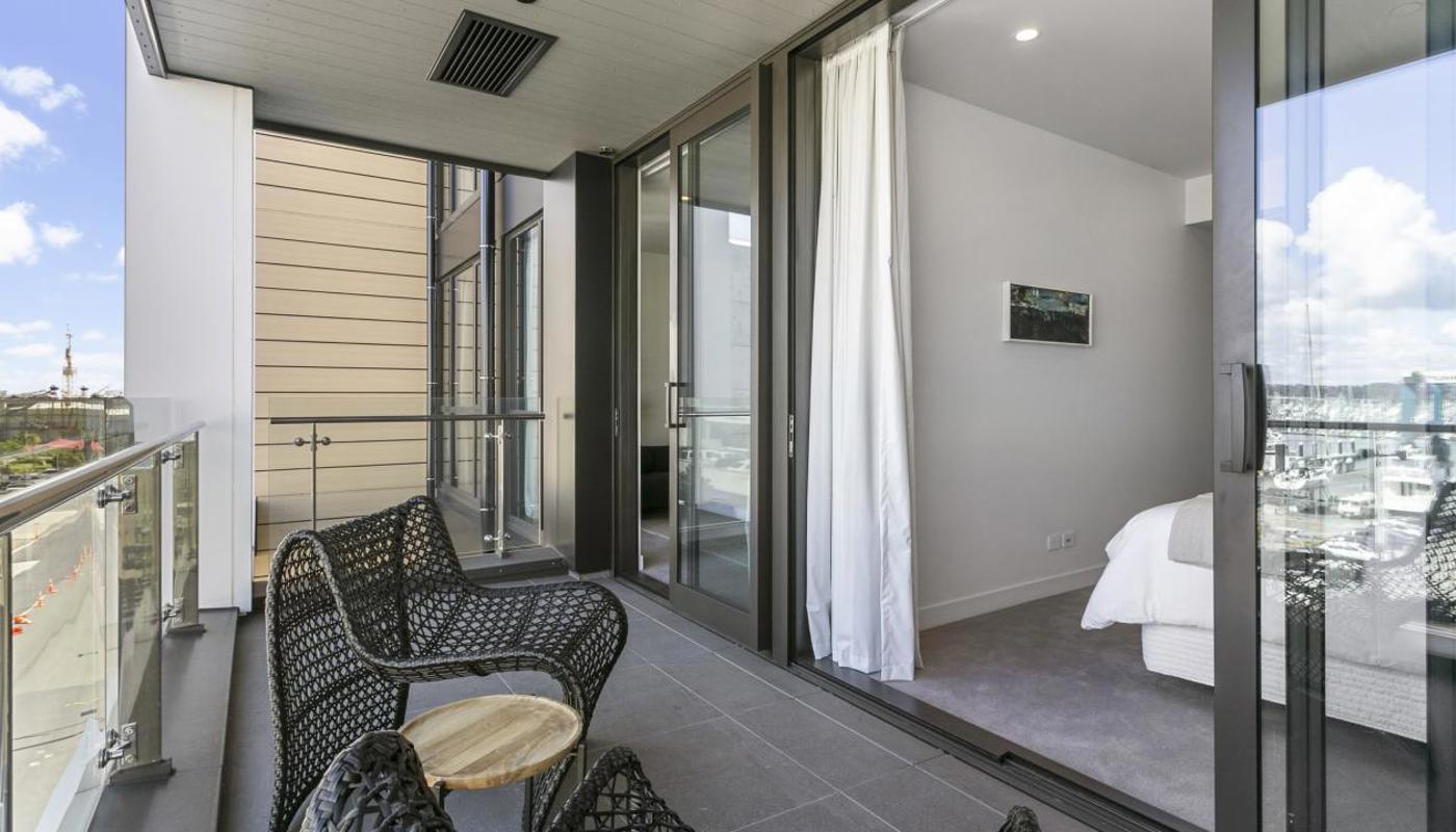 Seating on the balcony