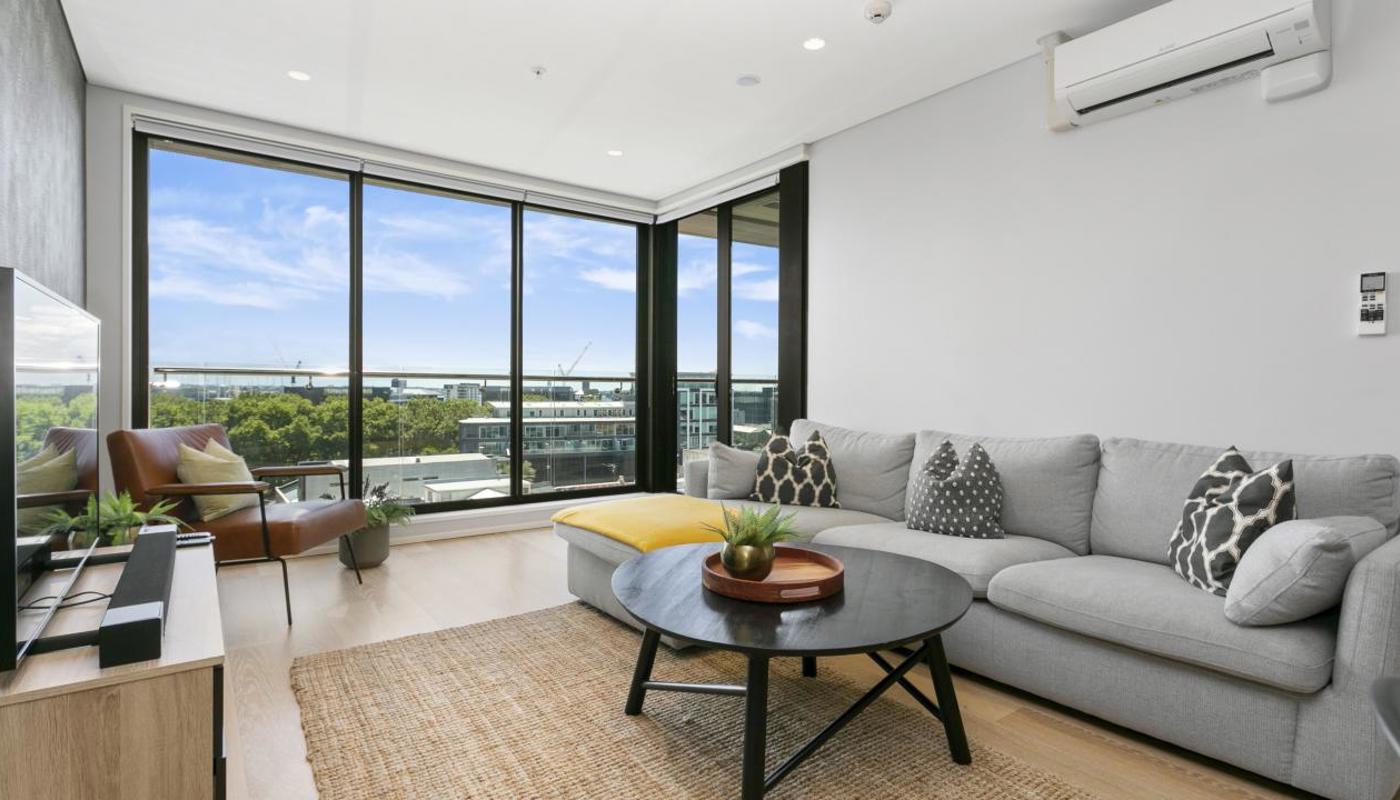 Bright and open living area