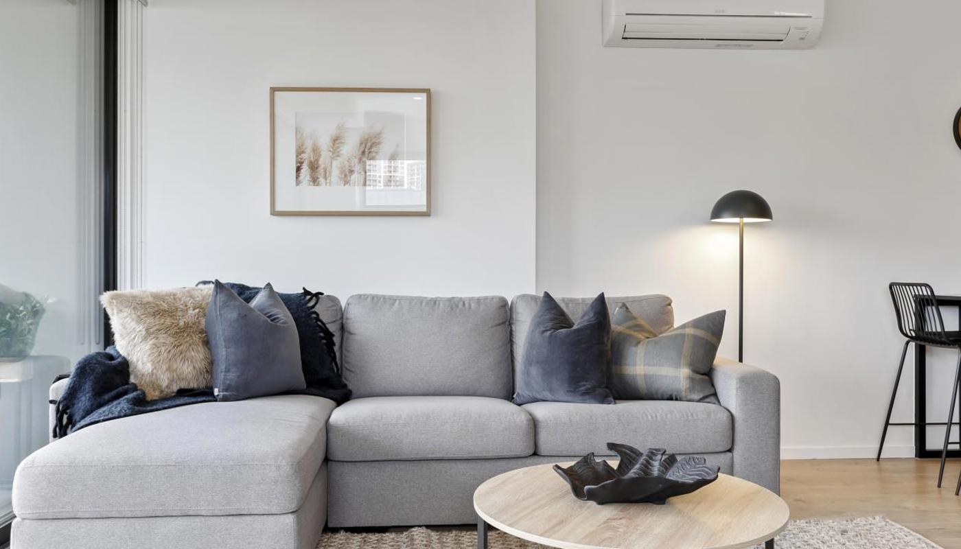 Stylish living area.