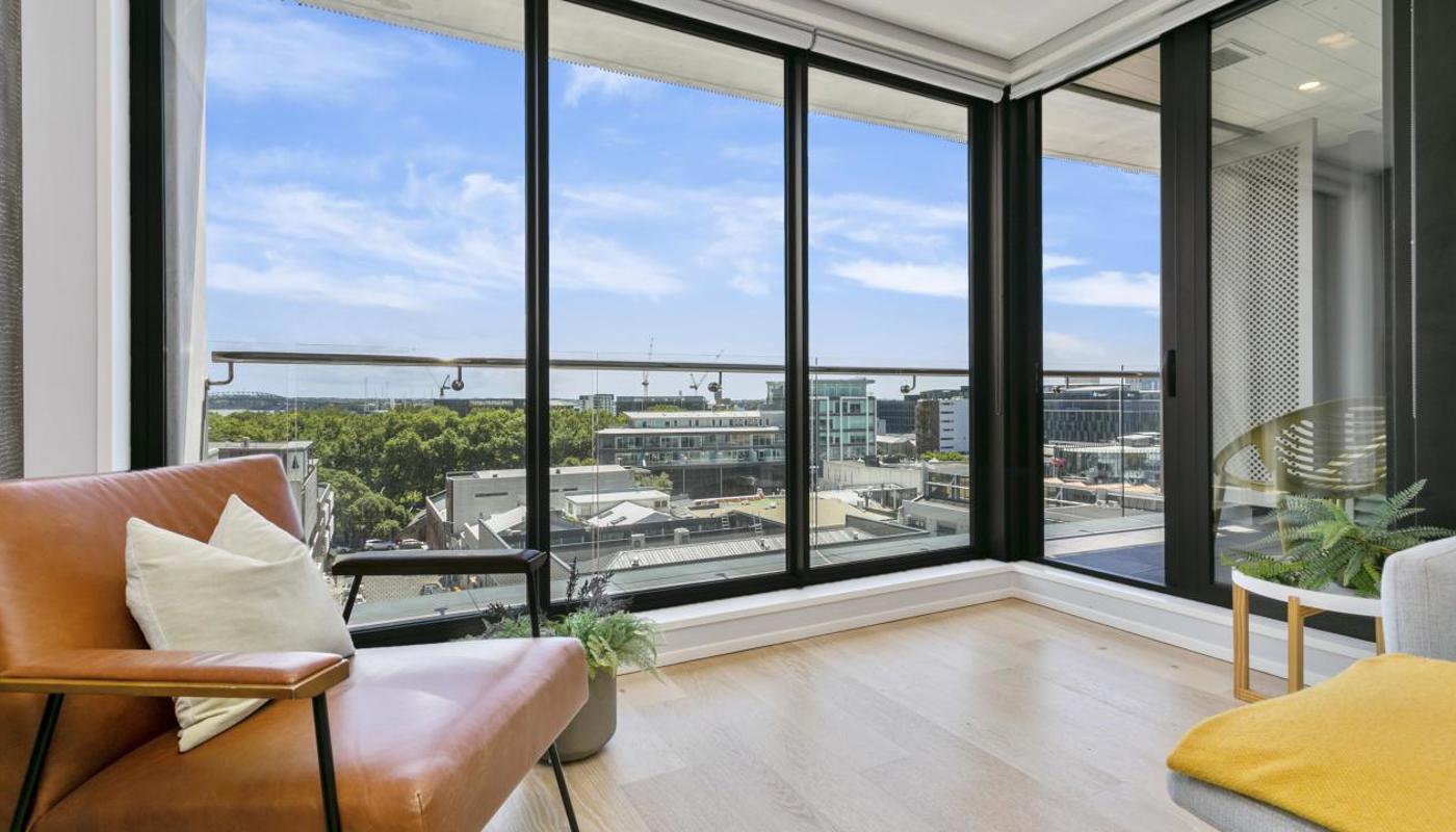 Views from the living room area