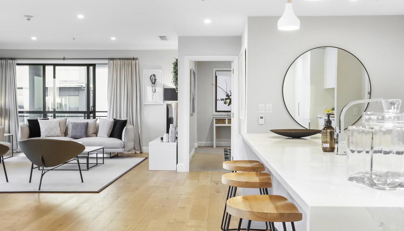 Spacious open plan living