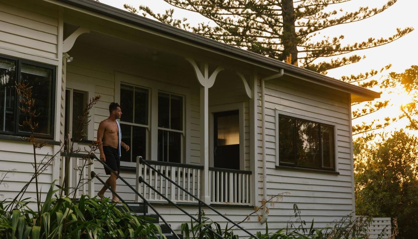 Superintendent's House, Boutique hostel on Rotoroa Island