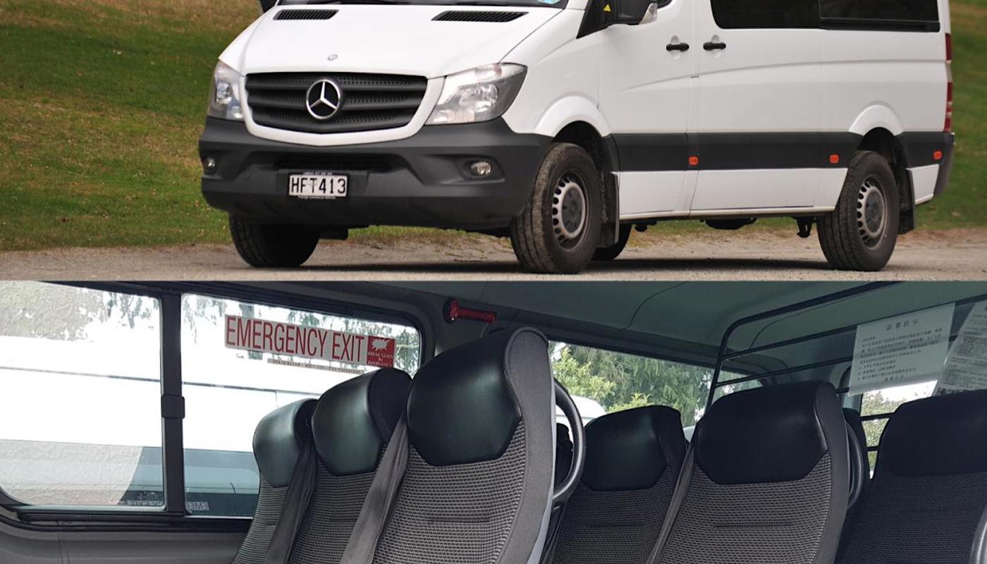 12-seater Mercedes Benz Sprinter