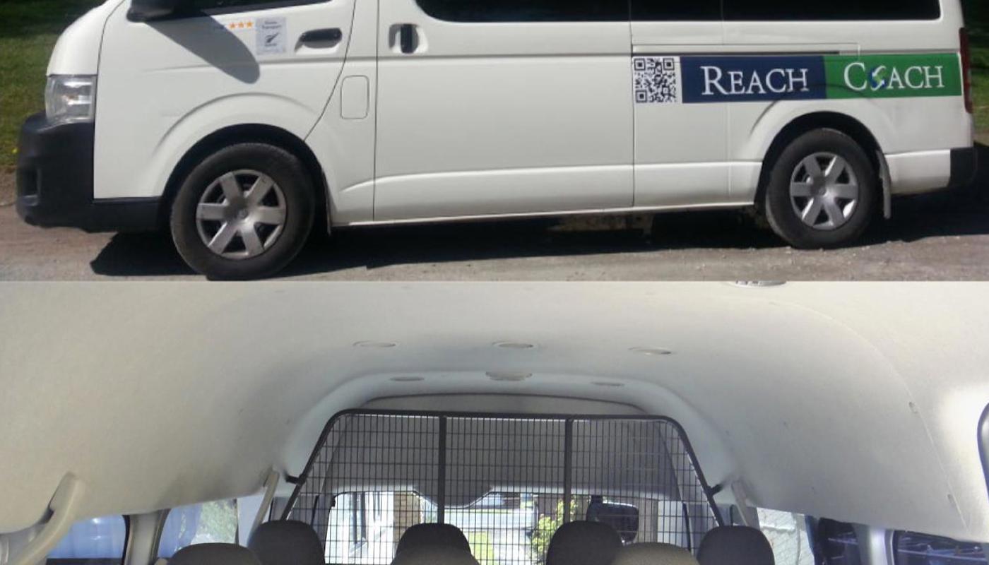 12-seater Toyota Hiace