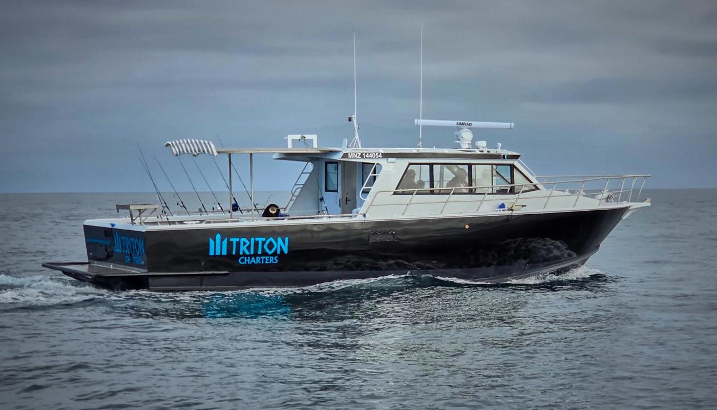 Our 40ft Launch - fully equipped with high tech