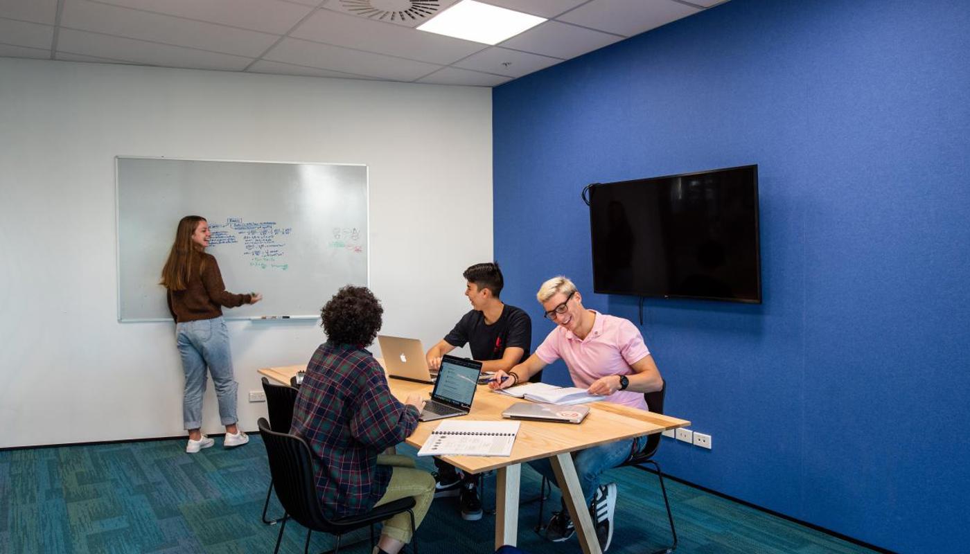 Meeting and social spaces available