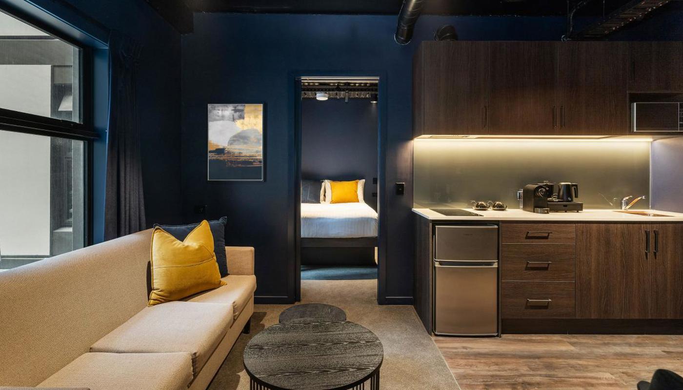 Abstract Hotel & Residences Apartment Living Area