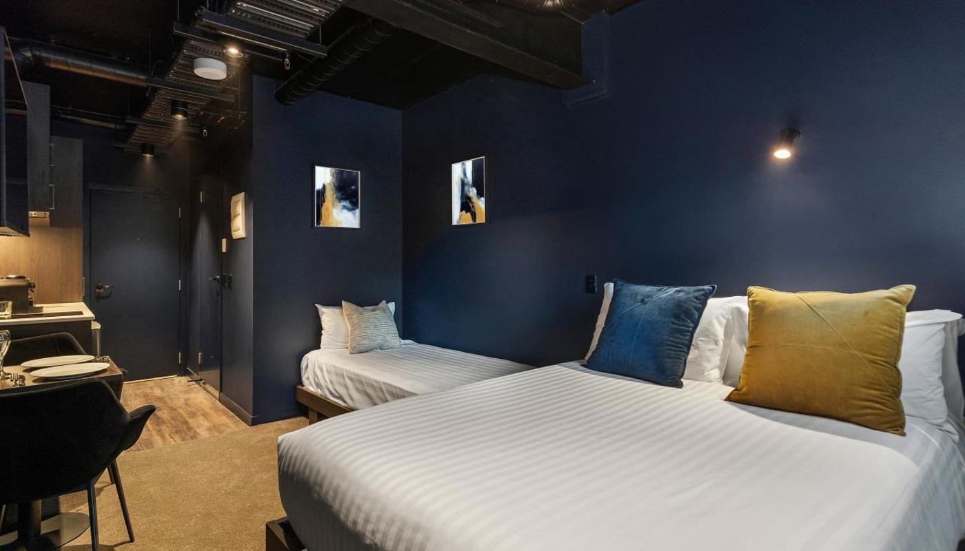 Abstract Hotel Deluxe Room