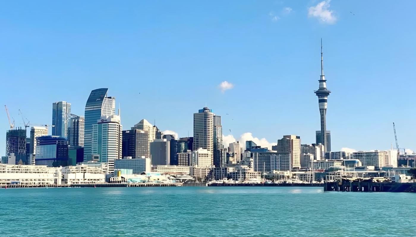 Scenic views of the cityscape from the Boat